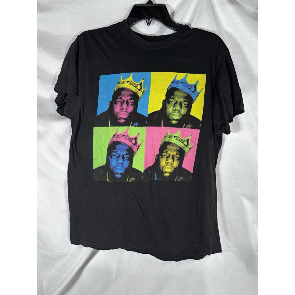 The Notorious BIG T-shirt Biggie Smalls Rap Hip Hop‎ Black Medium